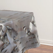 Curly Birch Bark Tree Rustic Tablecloth Tafelkleed (Voorbeeld)