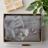 Curly Birch Bark Tree Rustic Tissuepapier (Geschenk)