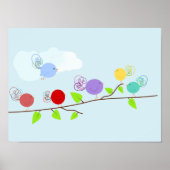 Curly Birdies 2 Poster (Voorkant)