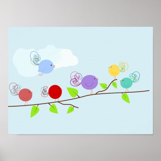 Curly Birdies 2 Poster (Voorkant)