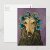 Curly Briefkaart (Voorkant / Achterkant)