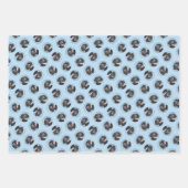 Curly-Coated Retriever Schilderen Originele Hond A Inpakpapier Vel (Voorkant)