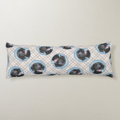 Curly-Coated Retriever Schilderen Originele Hond A Lichaamskussen (Achterkant)