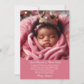 Curly Crowned Charm - een peetvader voorstel Kaart (Voorkant)