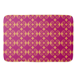 Curly Diamond Pattern Badmat