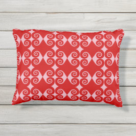 Curly Diamond Pattern Buitenkussen