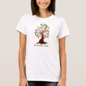 Curly Family Tree T-shirt (Voorkant)