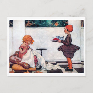 Curly Girl, Jessie Willcox Smith Briefkaart