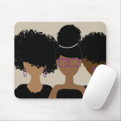 Curly Girl Trio Mousepad Muismat (Met muis)
