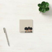 Curly Girl Trio Sticky Notes (Kantoor)