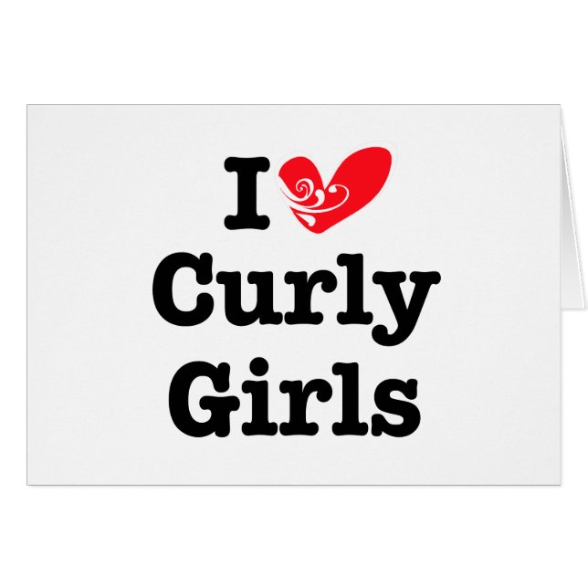 Curly Girls Love (Voorkant Horizontaal)