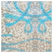 Curly Graffiti Fabric Stof (Close Up)