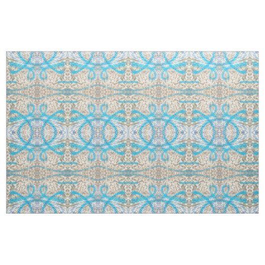 Curly Graffiti Fabric Stof (Fat Quarter)