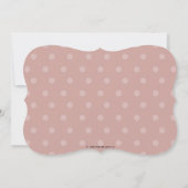 Curly Hair Baby shower Invitation - Donkere huidsk Kaart (Achterkant)