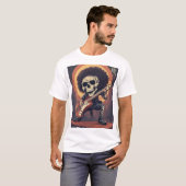 Curly Hair Rebel Vibes T-shirt (Voorkant volledig)