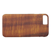 Curly Hawaiian Koa Wood Style Case-Mate iPhone Case (Achterkant (Horizontaal))