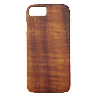 Curly Hawaiian Koa Wood Style iPhone 8/7 Hoesje