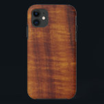 Curly Hawaiian Koa Wood Style Case-Mate iPhone Case<br><div class="desc">Afbeelding van het mooie Koa-bos uit Hawaï.</div>