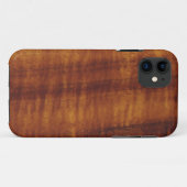 Curly Hawaiian Koa Wood Style Case-Mate iPhone Case (Achterkant (horizontaal))