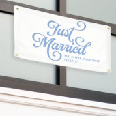 Curly is net getrouwd auto banner (Buitenkant Gebouw)