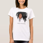 Curly is prachtig! t-shirt (Voorkant)