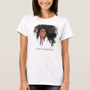 Curly is prachtig! t-shirt