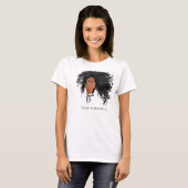 Curly is prachtig! t-shirt (Voorkant volledig)