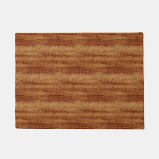 Curly Koa Acacia Wood Grain Kijk Deurmat (Voorkant)