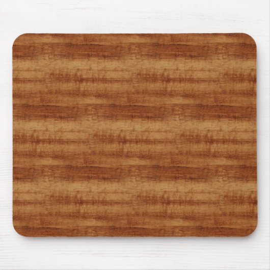 Curly Koa Acacia Wood Grain Kijk Muismat (Voorkant)
