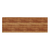 Curly Koa Acacia Wood Grain Kijk Naambadge (Voorkant)