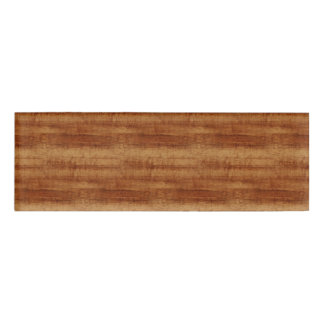 Curly Koa Acacia Wood Grain Kijk Naambadge