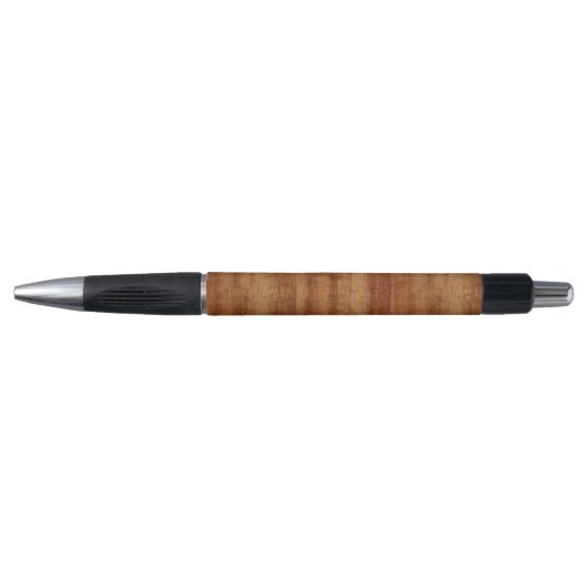 Curly Koa Acacia Wood Grain Kijk Pen (Voorkant)