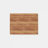 Curly Koa Acacia Wood Grain Kijk Post-it® Notes (Voorkant)