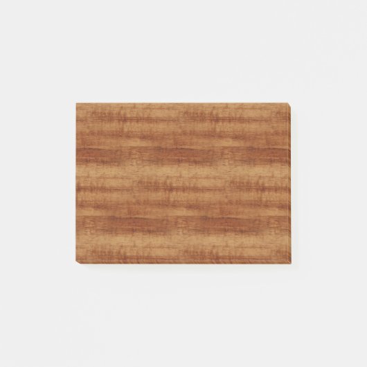 Curly Koa Acacia Wood Grain Kijk Post-it® Notes (Voorkant)