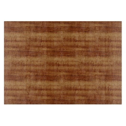 Curly Koa Acacia Wood Grain Kijk Snijplank (Voorkant)