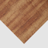 Curly Koa Acacia Wood Grain Kijk Tissuepapier (Detail)