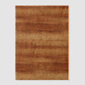 Curly Koa Acacia Wood Grain Kijk Vellum Uitnodigingen (Voorkant)