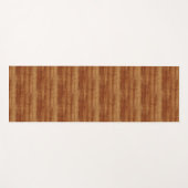 Curly Koa Acacia Wood Grain Kijk Yogamat (Voorkant (horizontaal))