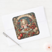 Curly Locks, Curly Locks kinderrijm Vierkante Sticker (Envelop)