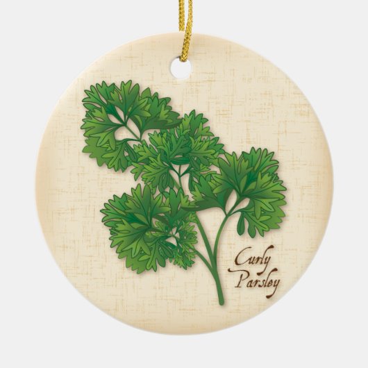 Curly Parsley Ornament (Voorkant)