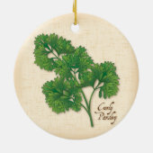Curly Parsley Ornament (Achterkant)