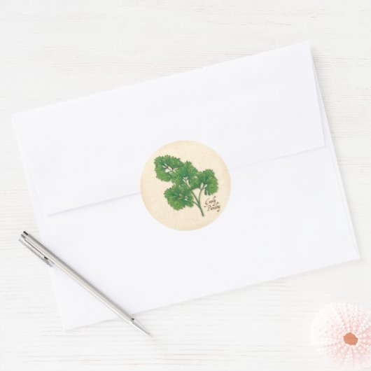Curly Parsley Sticker (Envelop)