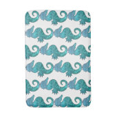 Curly Seahorse Bath Mat (Voorkant Verticaal)
