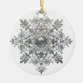 Curly Snowflake Ornament (Voorkant)