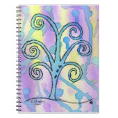 Curly-structuur Notitieboek (Voorkant)