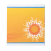 Curly Sunshine  design Notitieblok (Voorkant)