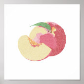 Curly Sweet Peaches Poster (Voorkant)
