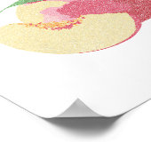 Curly Sweet Peaches Poster (Hoek)