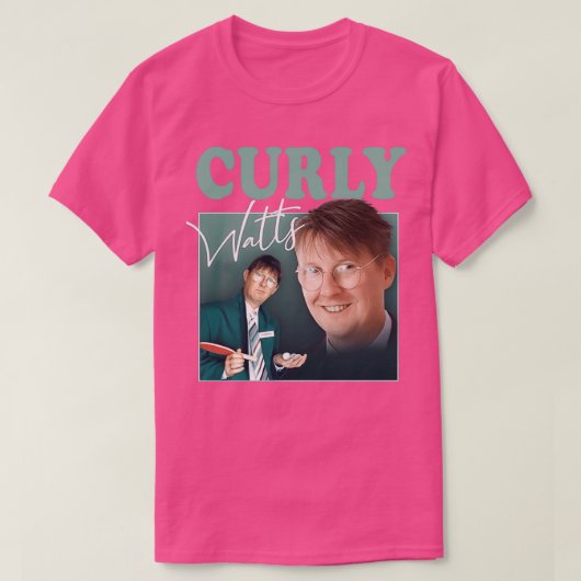 Curly Watts T-shirt (Design voorkant)