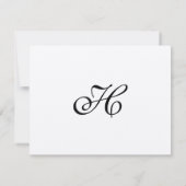 Curly Willow Wedding RSVP-antwoordkaart RSVP Kaartje (Achterkant)